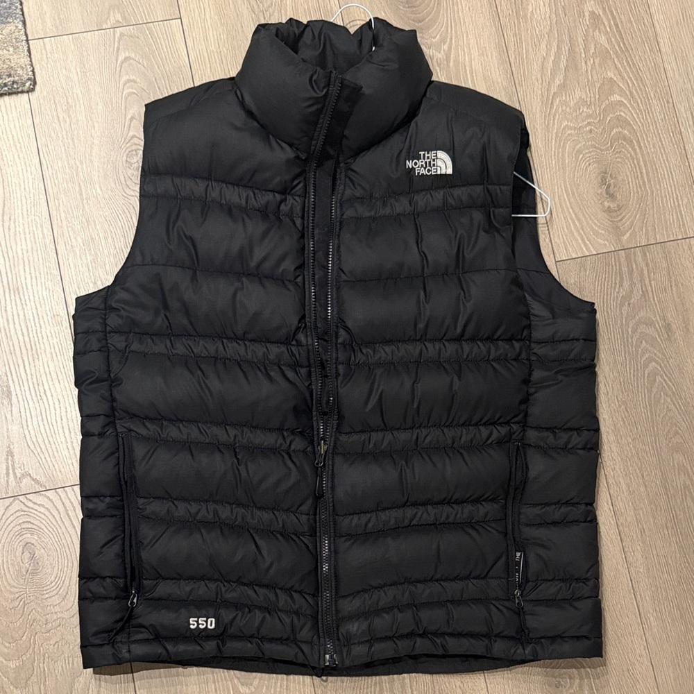 The North Face Black Quilted Vest